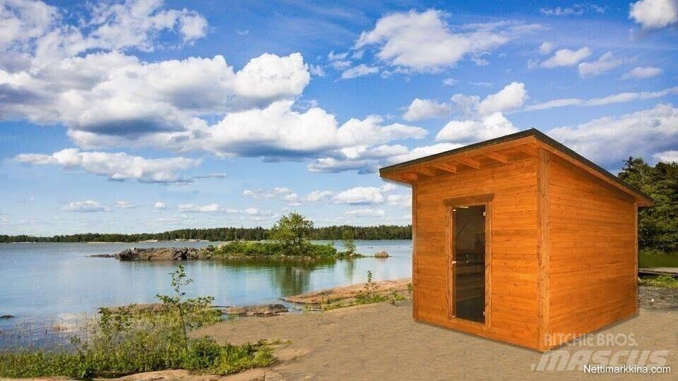  Saunamökki 15 hlö 鋼架建築