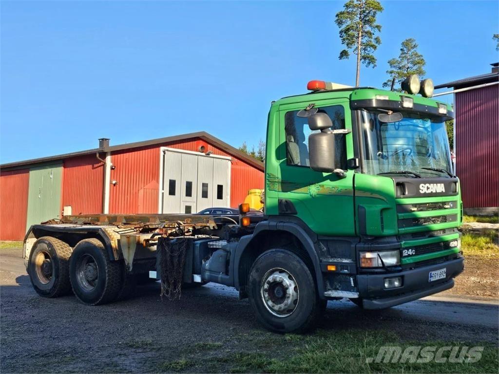 Scania 124C 6X4 吊鉤式起重車