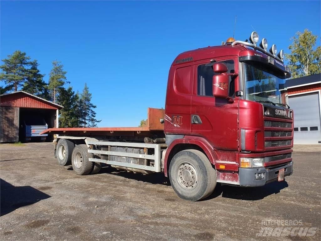 Scania 144G 460 吊鉤式起重車