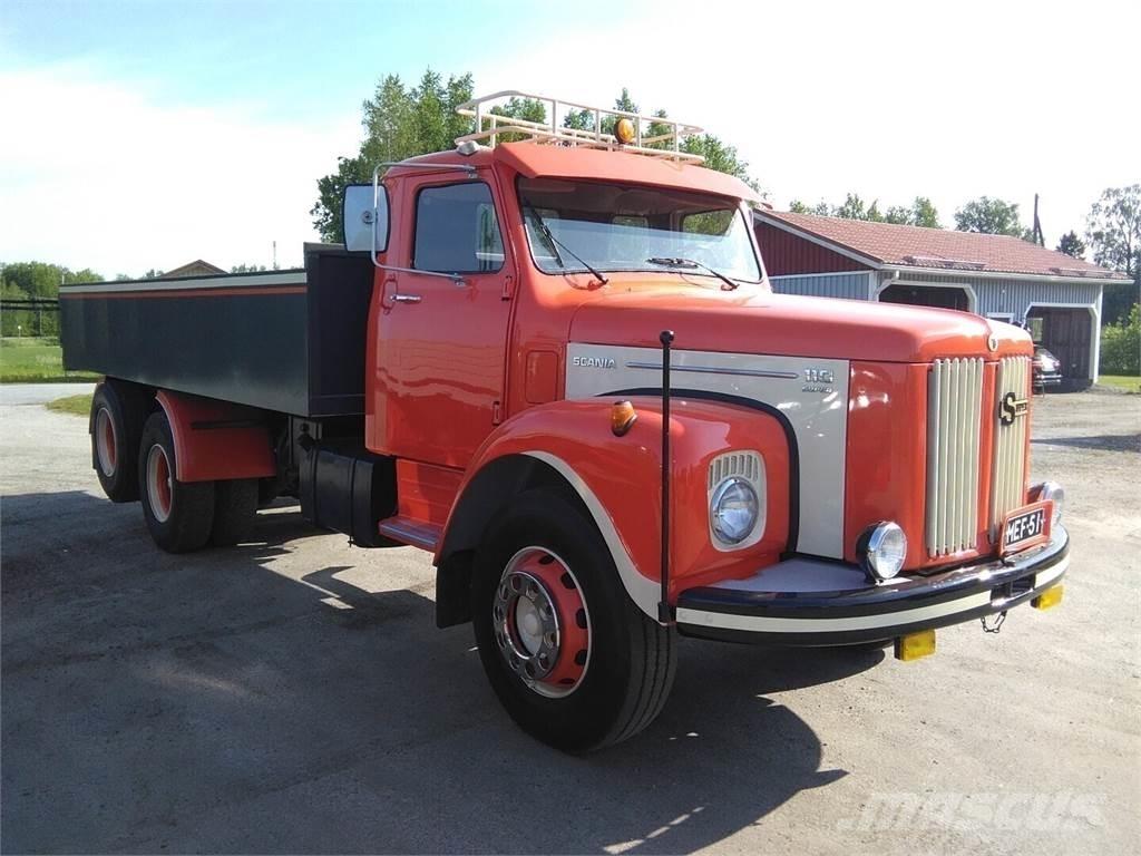 Scania LS 110 S 平板式/側卸式卡車