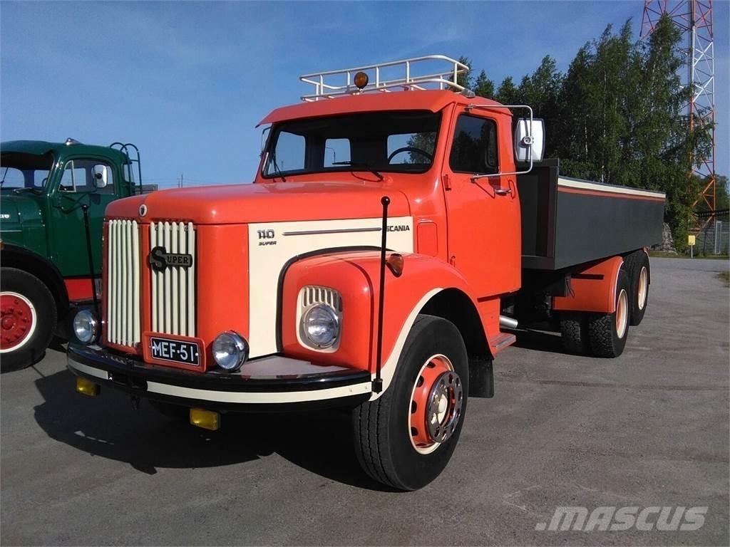 Scania LS 110 S 平板式/側卸式卡車