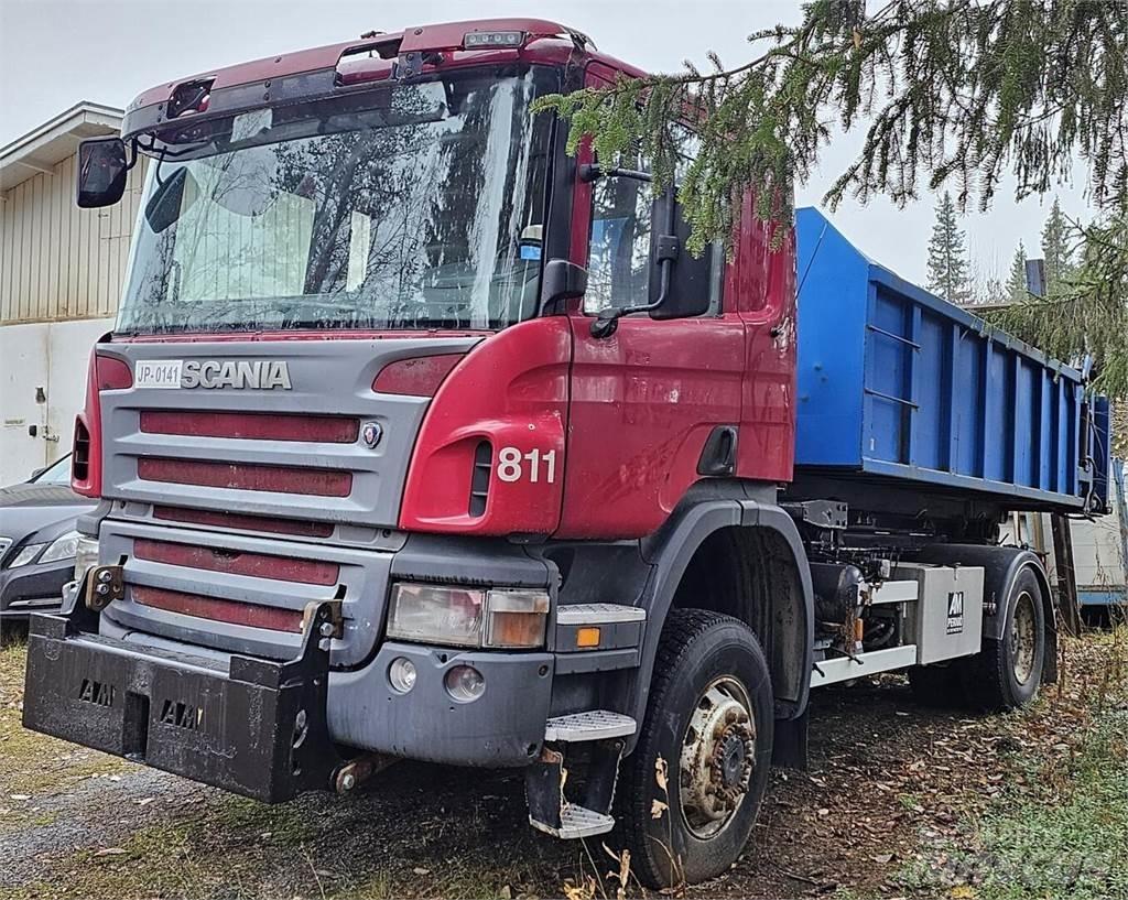 Scania P340 4x4 吊鉤式起重車