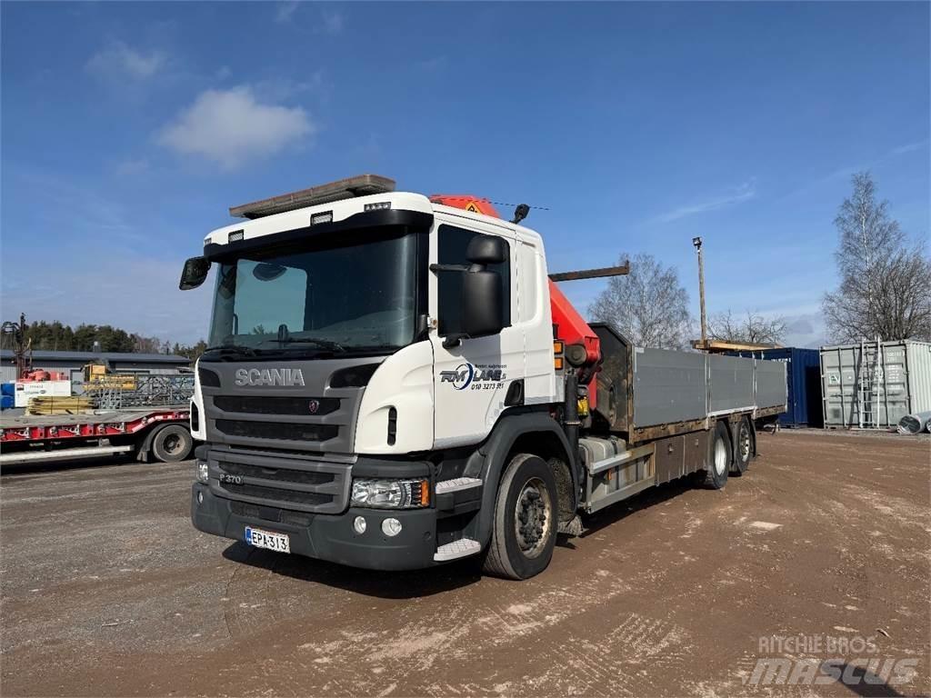 Scania P370 起重機卡車