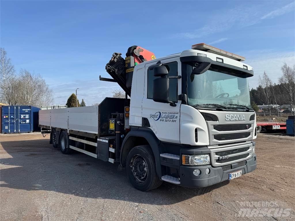 Scania P370 起重機卡車