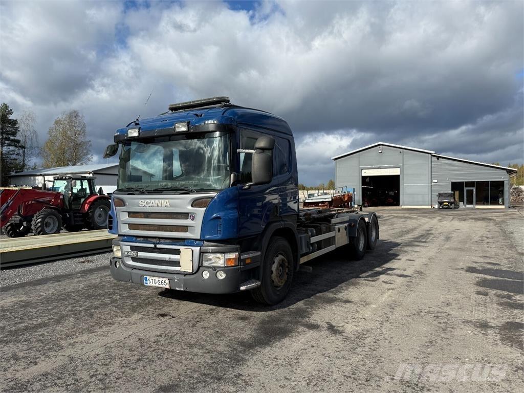 Scania P420 6x2 吊鉤式起重車