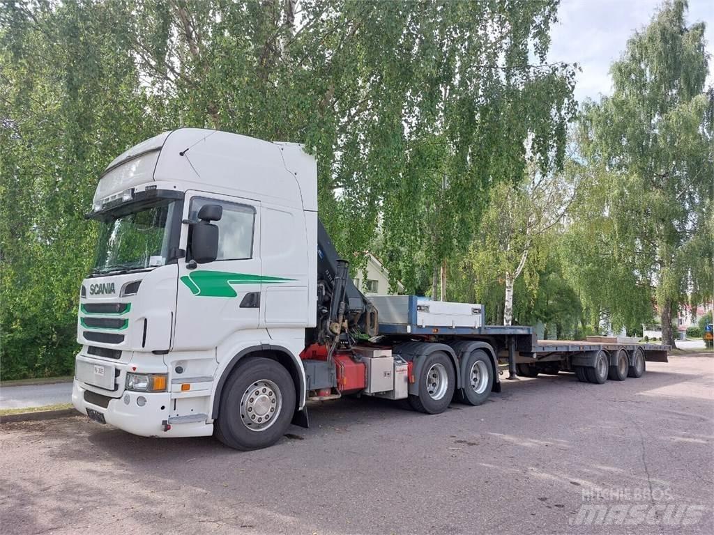 Scania r 560 起重機卡車