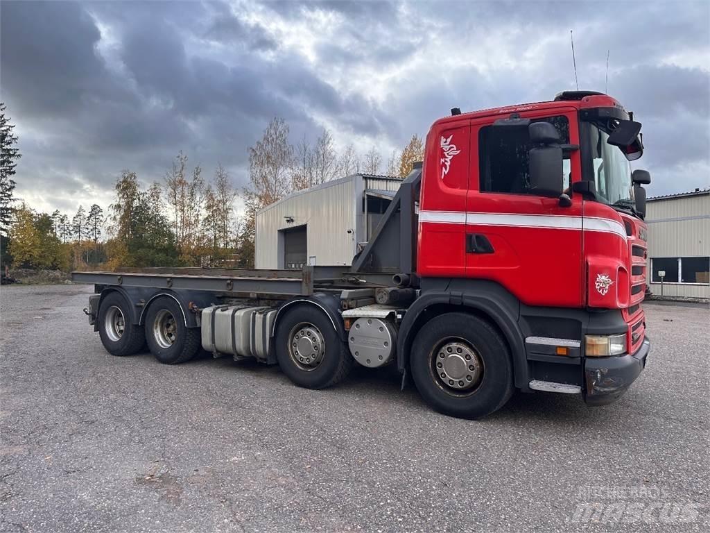 Scania R500 8X4 吊鉤式起重車