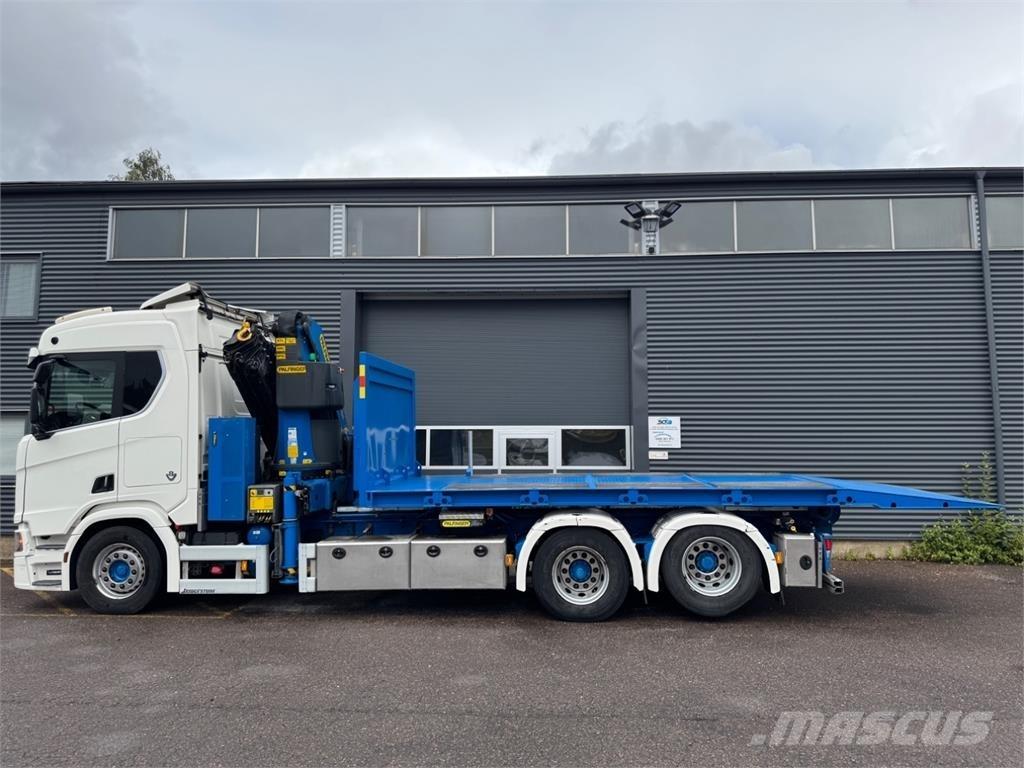 Scania R580 6X2 起重機卡車