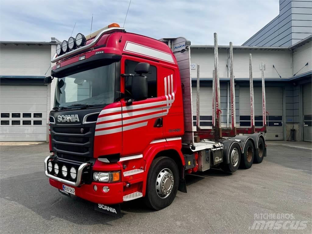 Scania R730 8x4 木材貨車