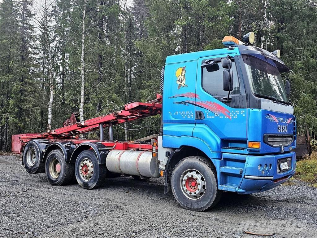 Sisu E12M 8X2 吊鉤式起重車