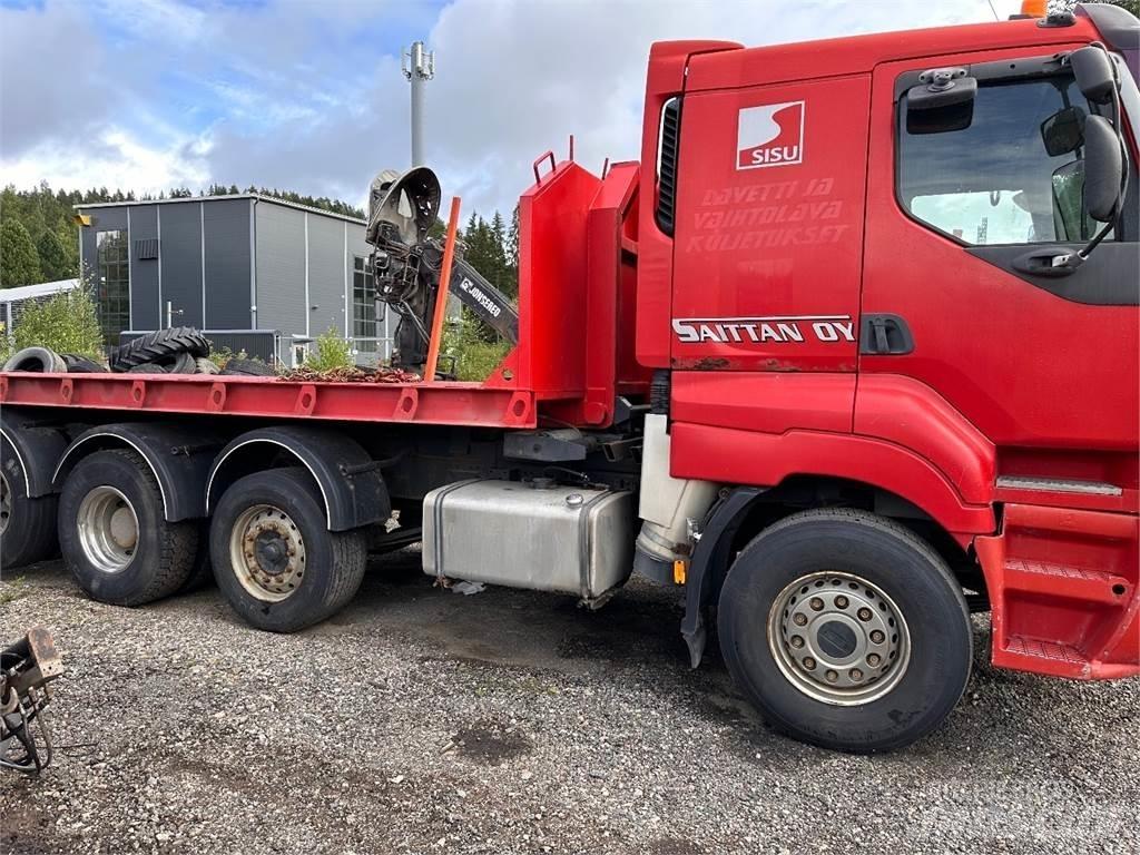Sisu E14 8x2 吊鉤式起重車