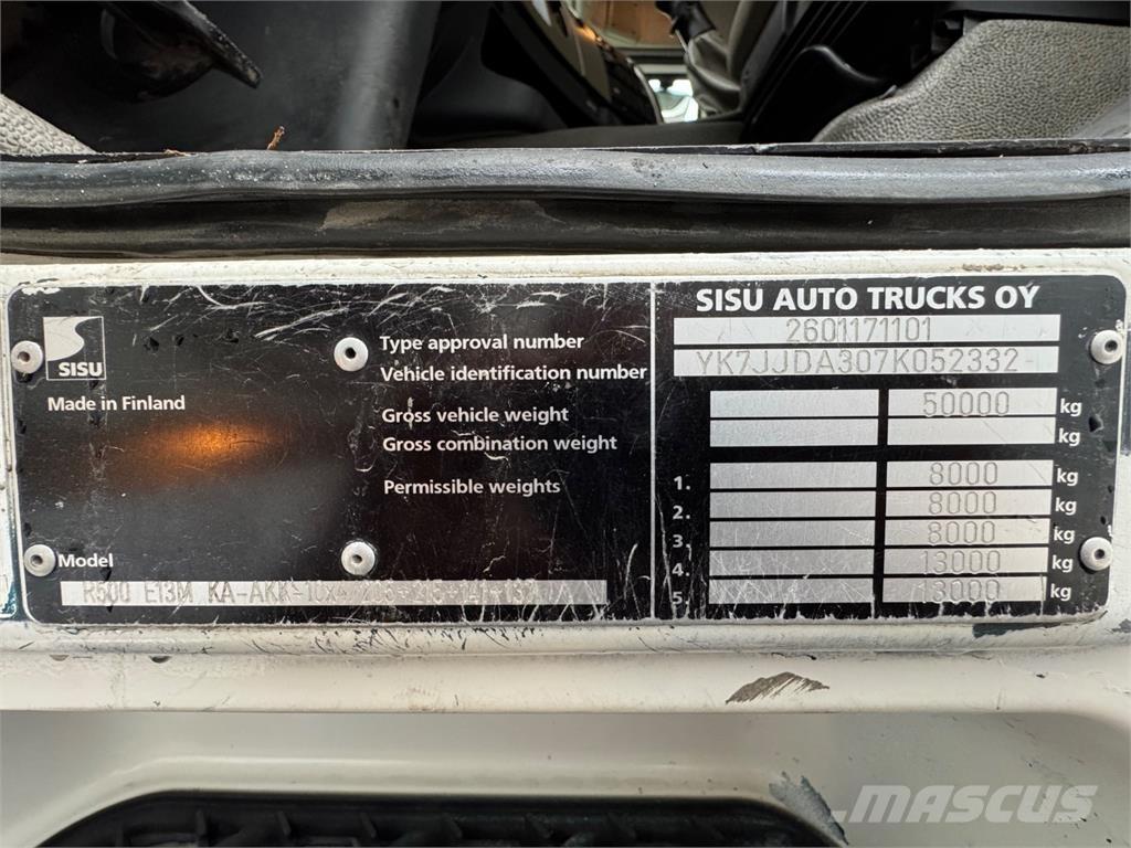 Sisu R500 10x4 林業運輸車