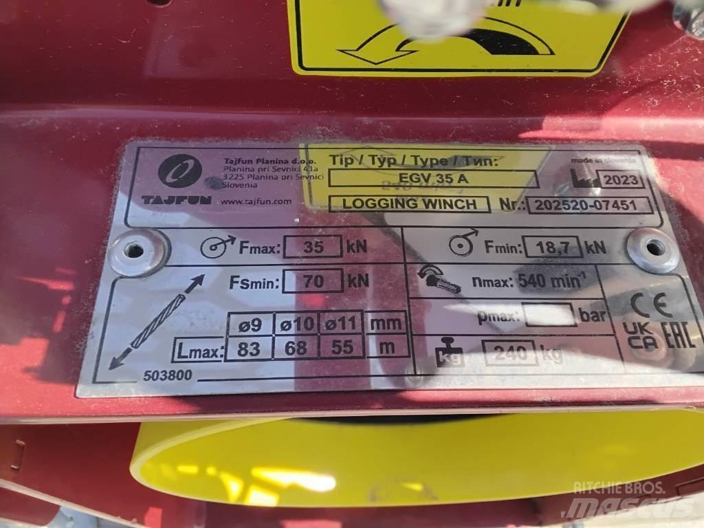 Tajfun EGV 35 A 林業其他機械設備