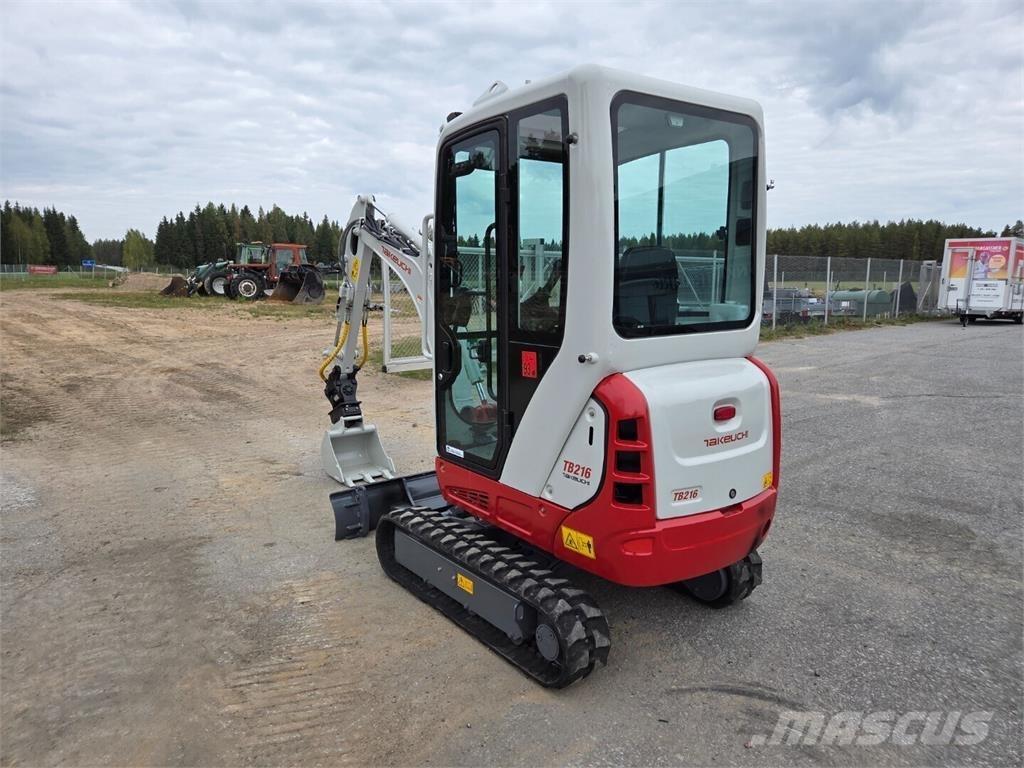 Takeuchi TB216 小型挖土機/掘鑿機<7t(小型挖掘機)
