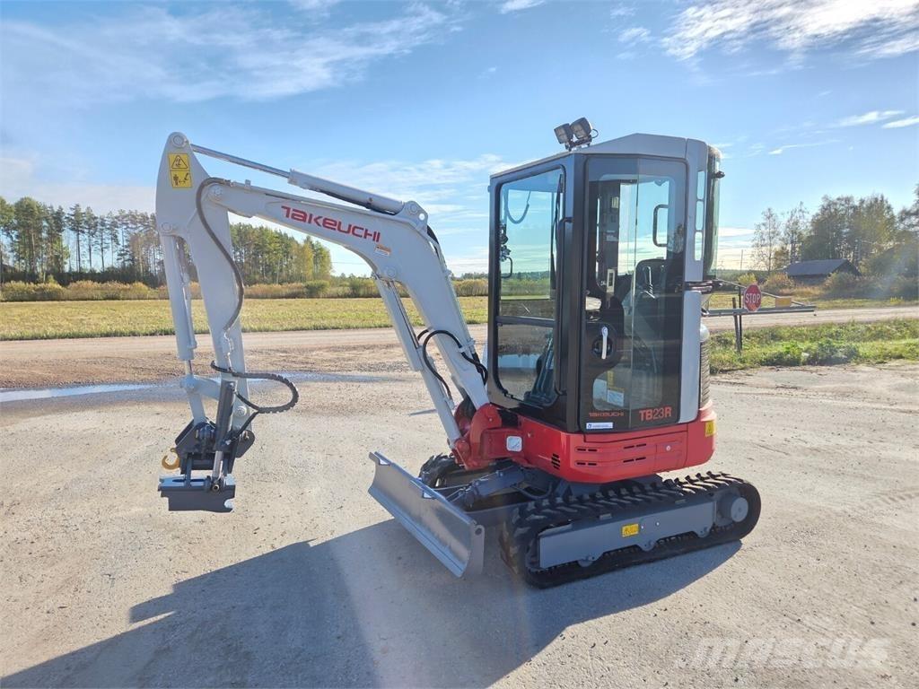 Takeuchi TB23R 小型挖土機/掘鑿機<7t(小型挖掘機)