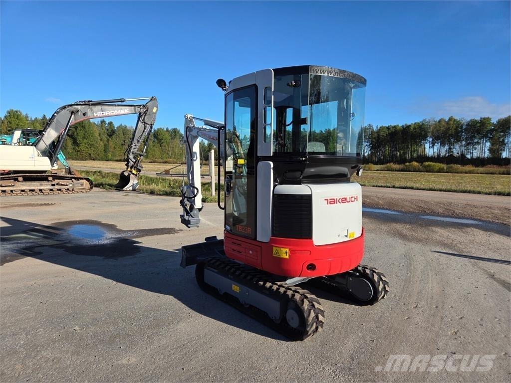 Takeuchi TB23R 小型挖土機/掘鑿機<7t(小型挖掘機)
