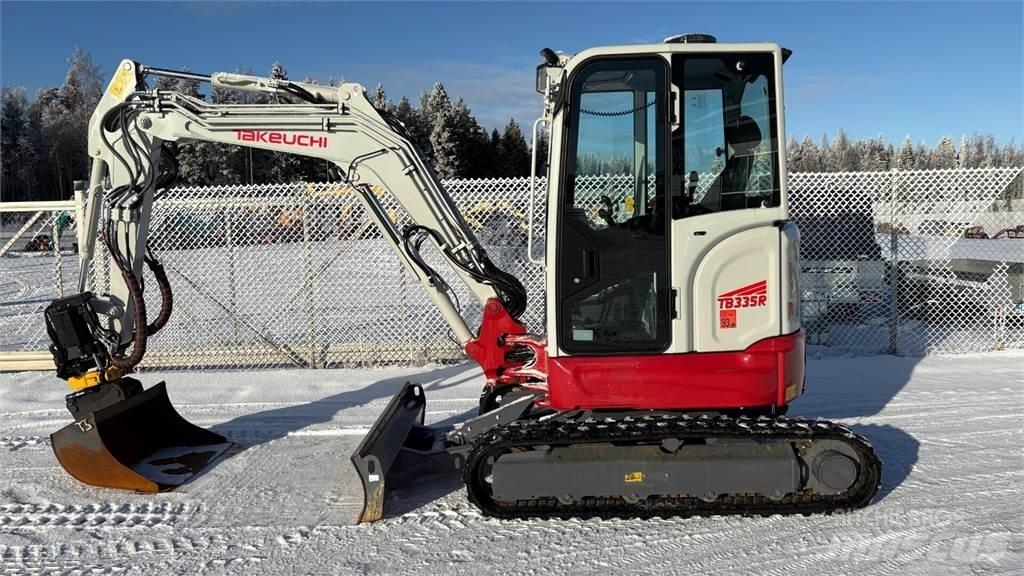 Takeuchi TB335R 小型挖土機/掘鑿機<7t(小型挖掘機)