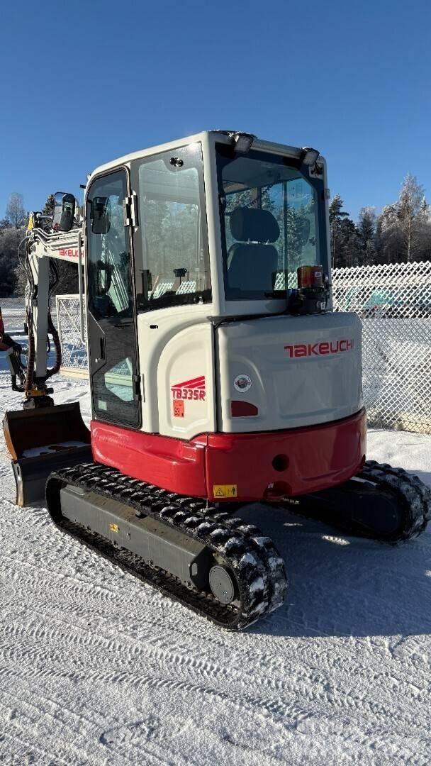 Takeuchi TB335R 小型挖土機/掘鑿機<7t(小型挖掘機)