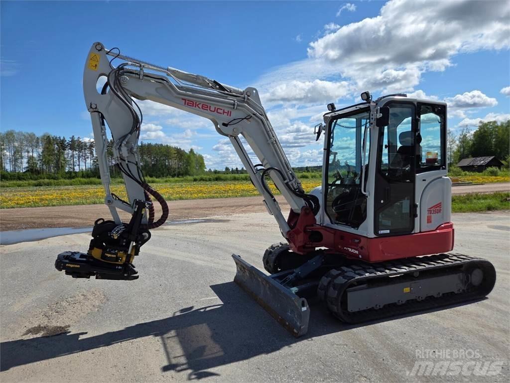 Takeuchi TB350R 小型挖土機/掘鑿機<7t(小型挖掘機)