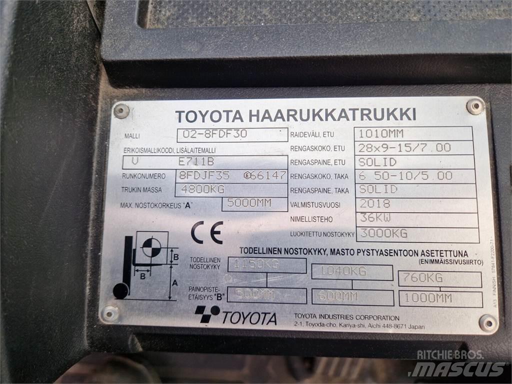 Toyota 02-8FDF30 柴油卡車