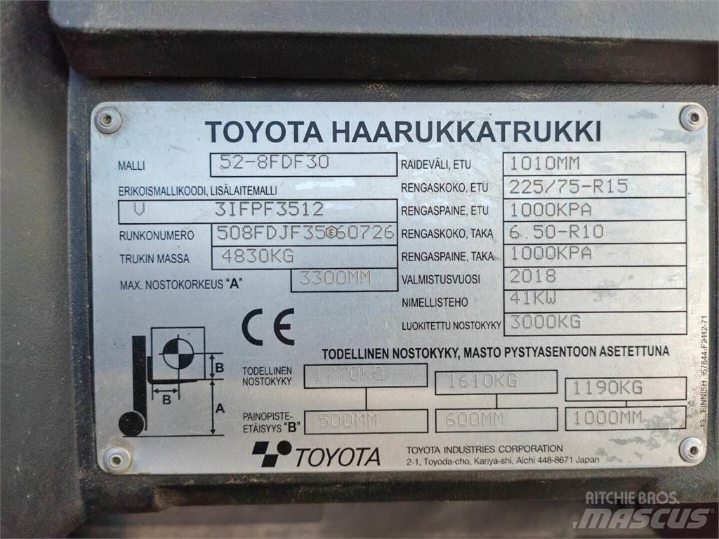 Toyota 52-8FDF30 柴油卡車