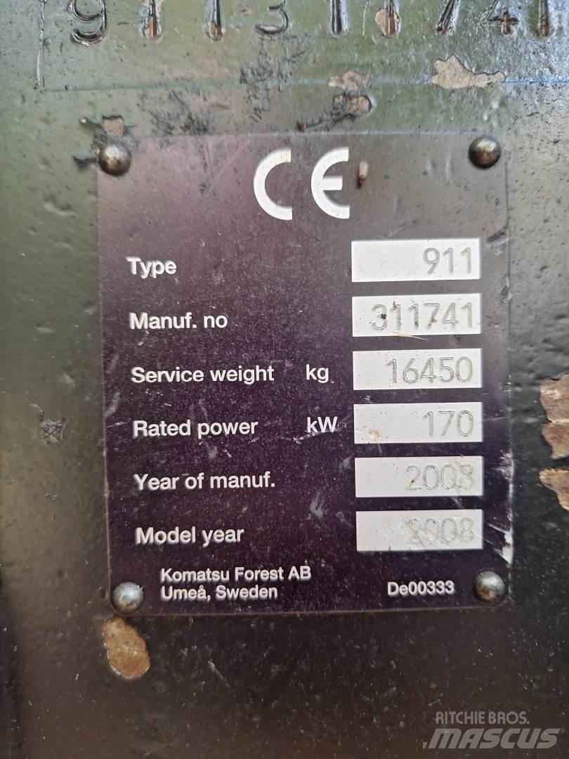 Valmet 911-3 收穫機
