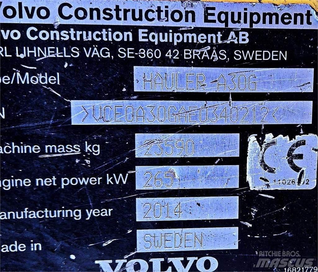 Volvo A30G 鉸接式起吊車