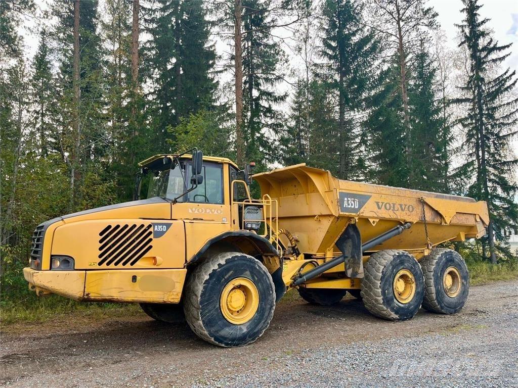 Volvo A35D 鉸接式起吊車