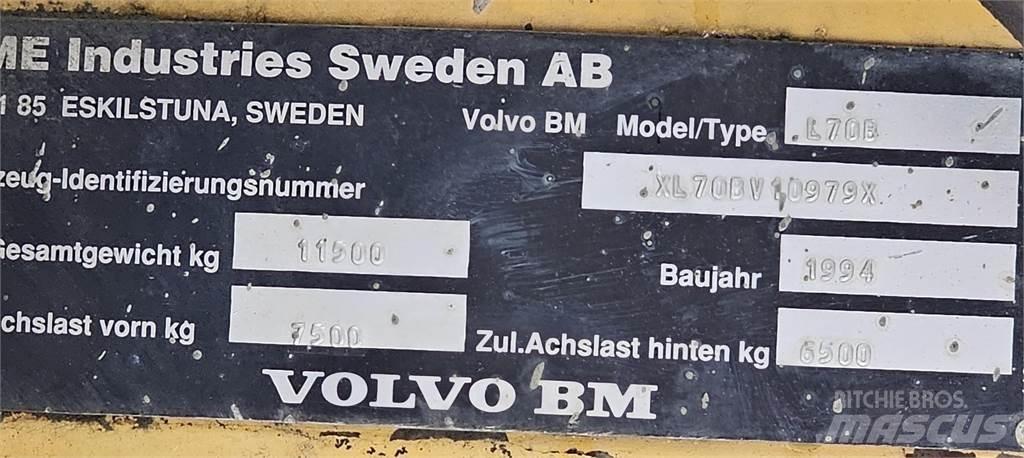 Volvo BM L 70 B 輪胎式裝載機