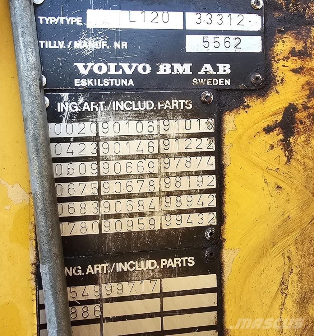 Volvo BM L120 輪胎式裝載機