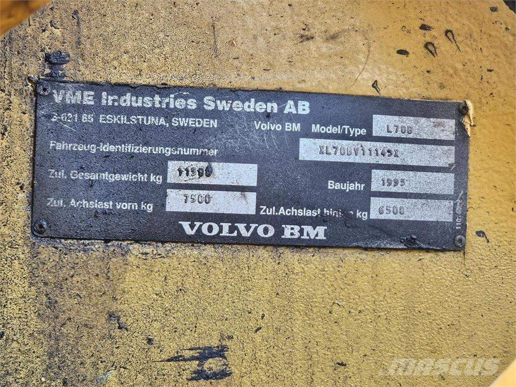 Volvo BM L70B 輪胎式裝載機