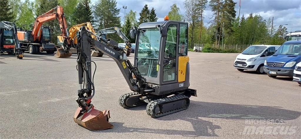 Volvo EC18D 小型挖土機/掘鑿機<7t(小型挖掘機)