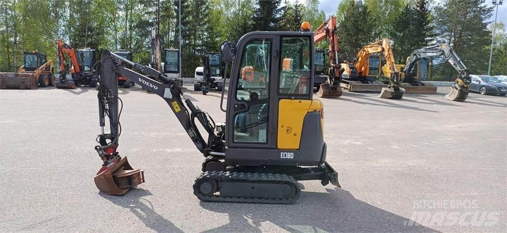 Volvo EC18D 小型挖土機/掘鑿機<7t(小型挖掘機)