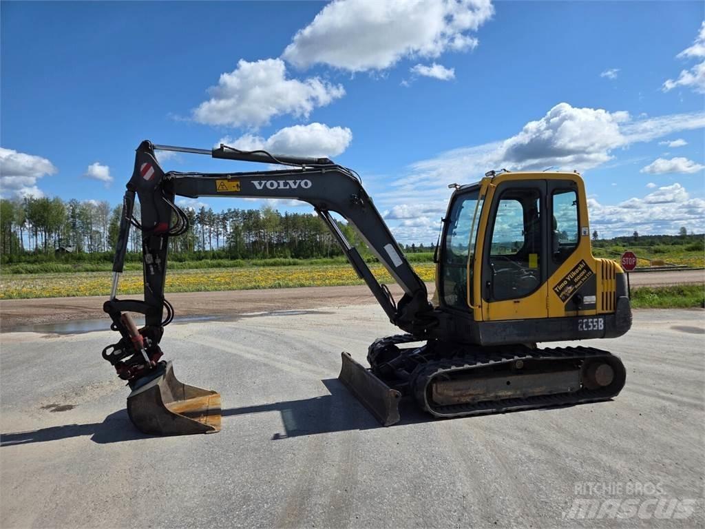 Volvo EC55B 小型挖土機/掘鑿機<7t(小型挖掘機)