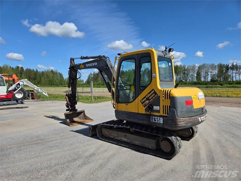 Volvo EC55B 小型挖土機/掘鑿機<7t(小型挖掘機)