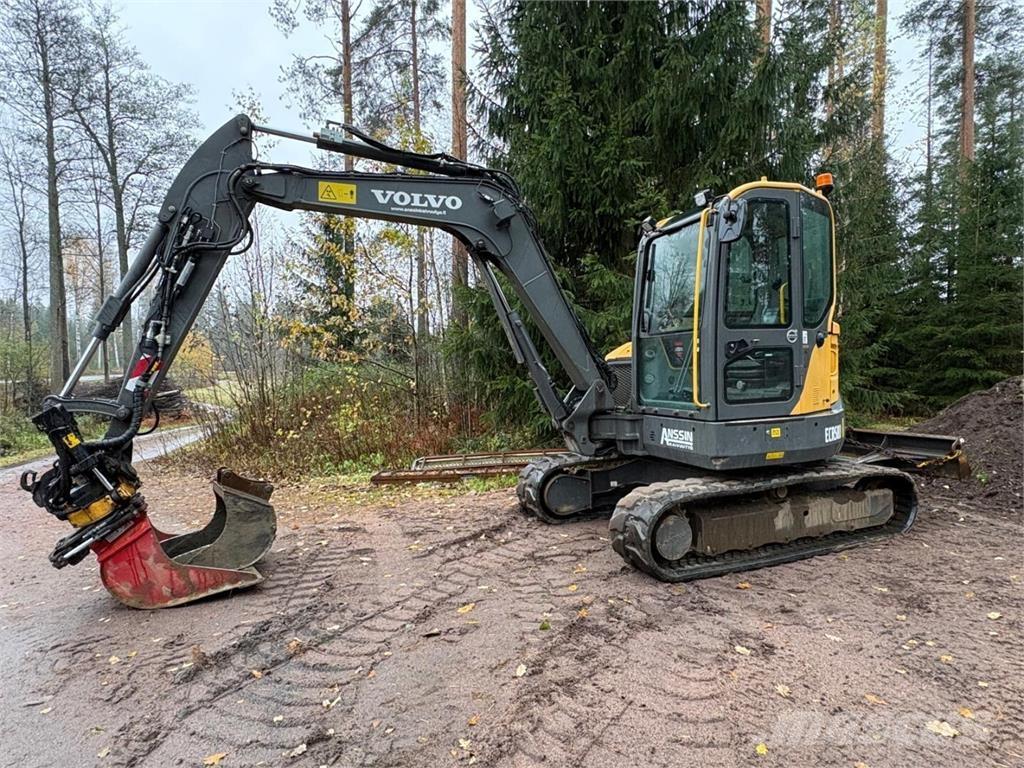 Volvo ECR 58 D 小型挖土機/掘鑿機<7t(小型挖掘機)