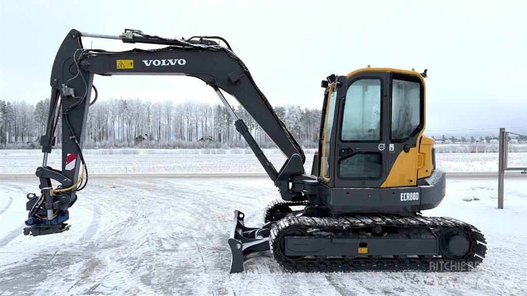 Volvo ECR88D 中型挖土機/掘鑿機/挖掘機 7t-12t