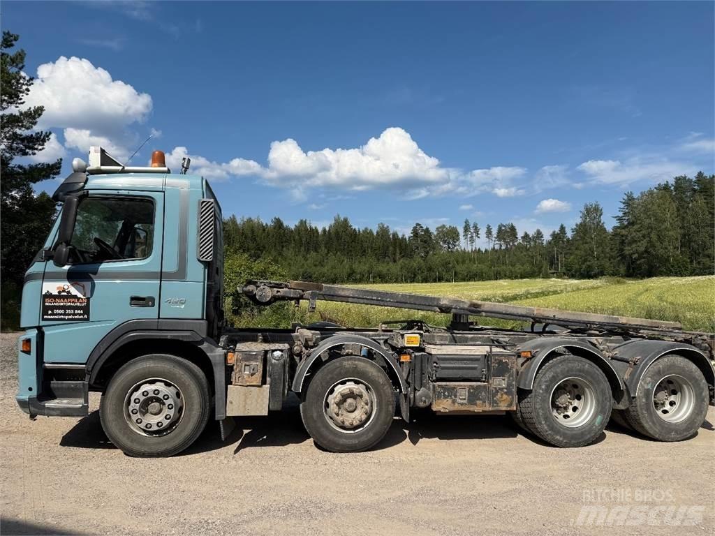 Volvo FM480 8x4 吊鉤式起重車