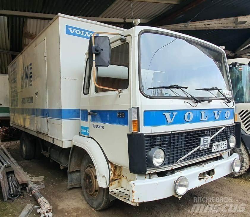 Volvo huoltoauto 貨箱式卡車