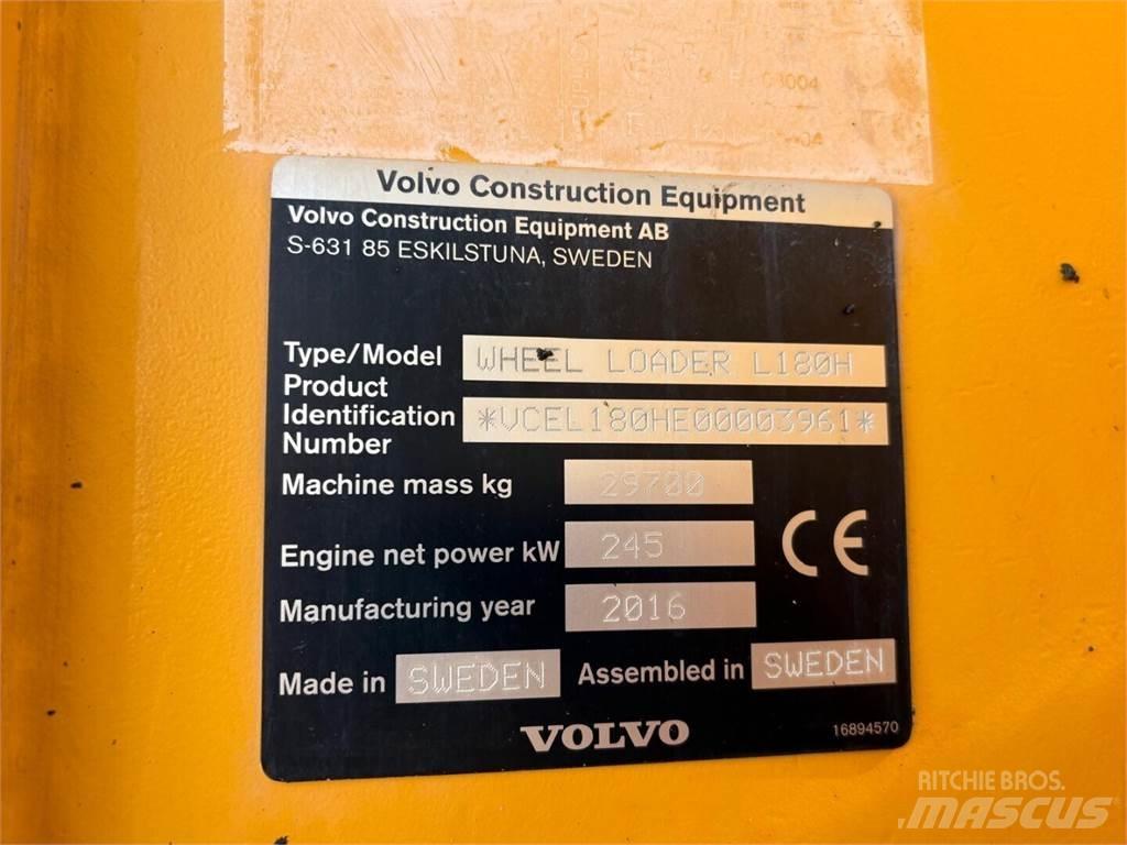 Volvo L 180 H 輪胎式裝載機