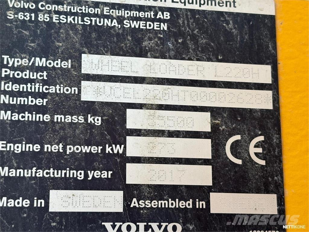 Volvo L 220 H 輪胎式裝載機