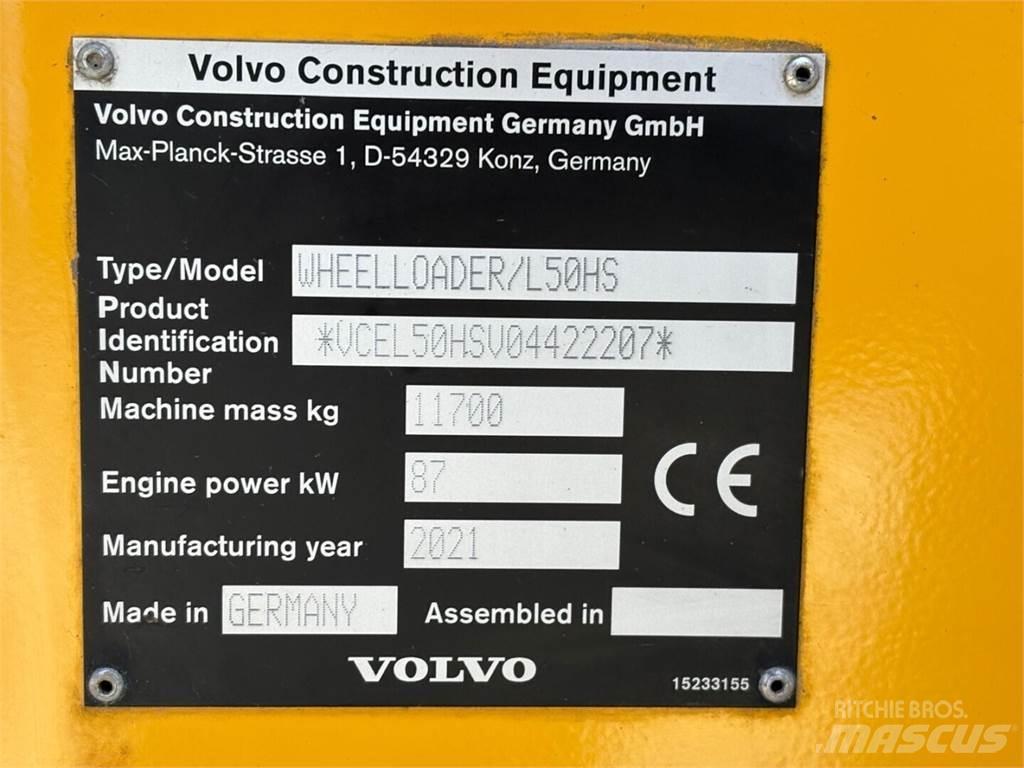 Volvo L 50 H S 輪胎式裝載機