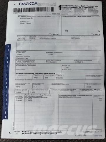 Volvo L120H 輪胎式裝載機