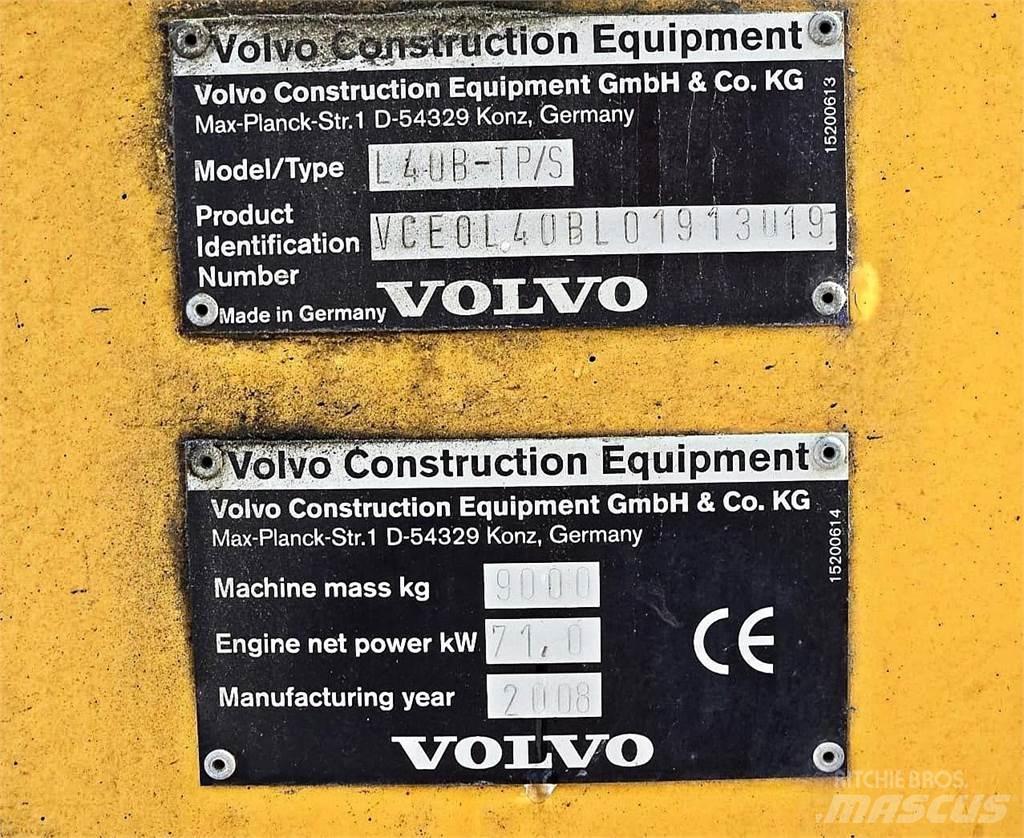 Volvo L40B 輪胎式裝載機