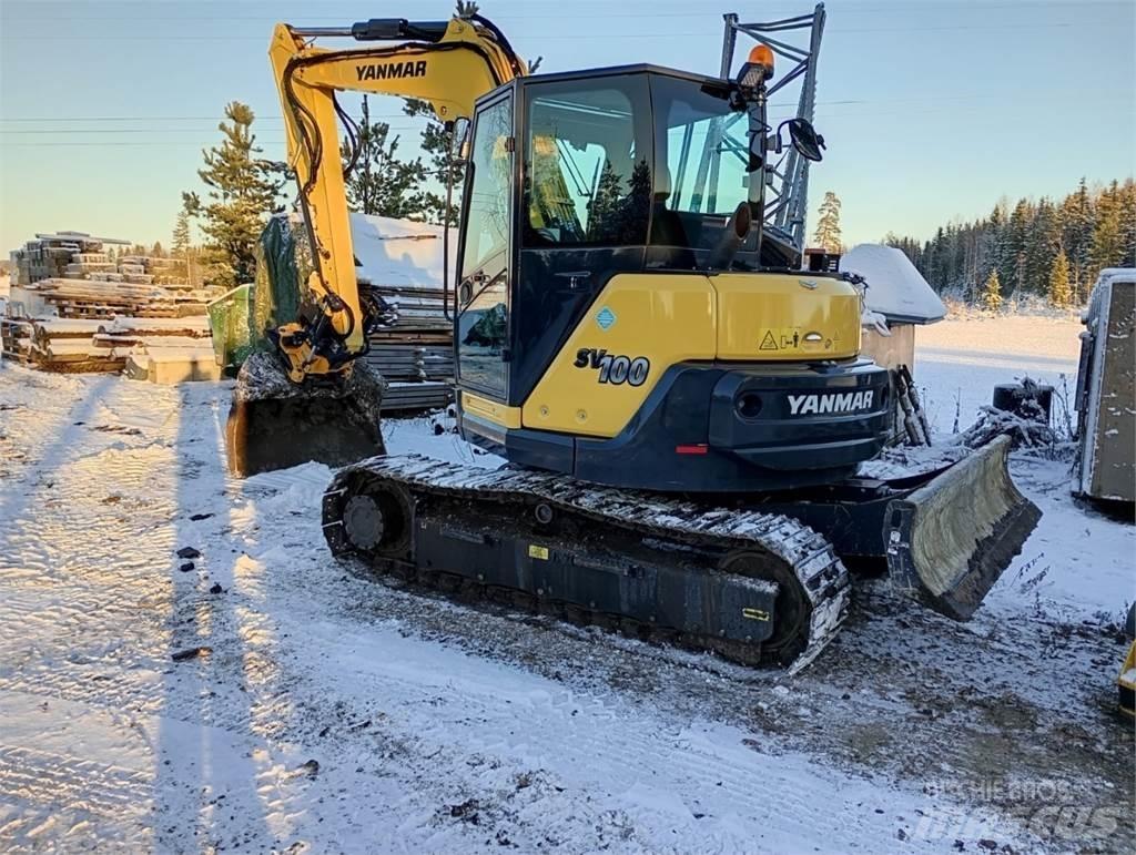 Yanmar SV100 履帶式 挖土機/掘鑿機/挖掘機