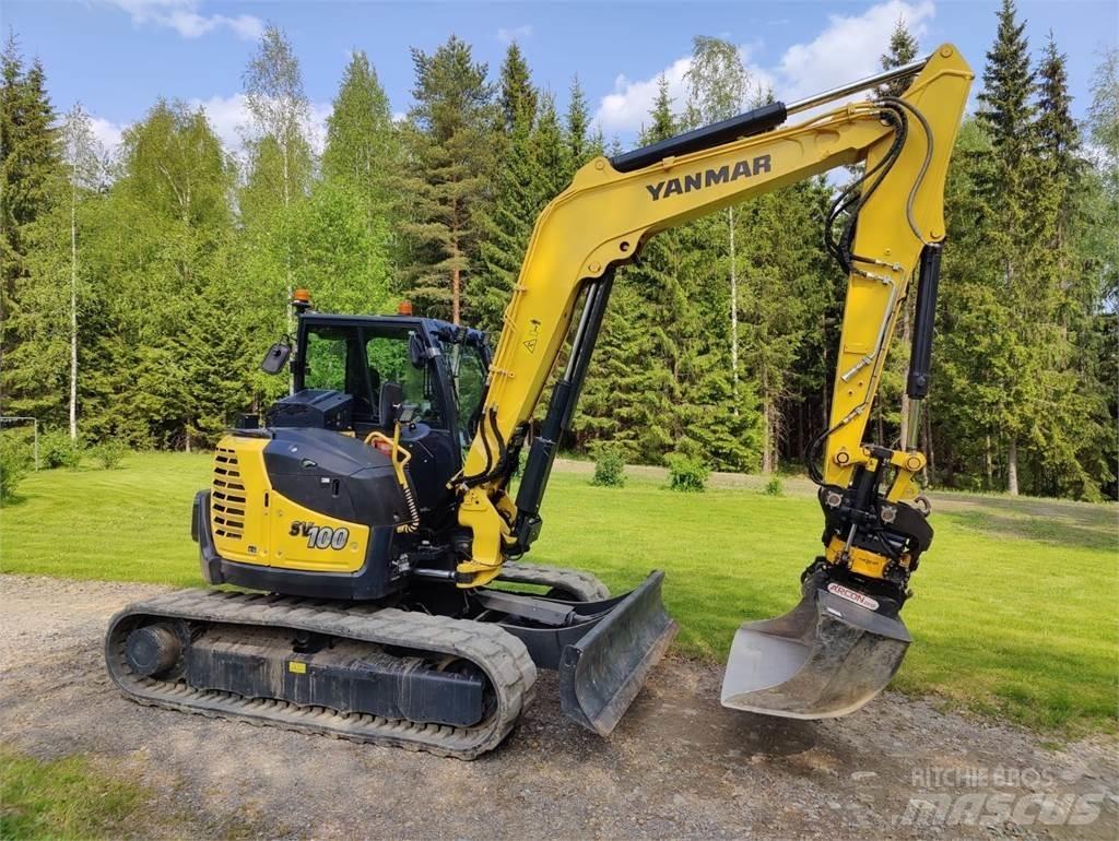 Yanmar SV100-2 中型挖土機/掘鑿機/挖掘機 7t-12t