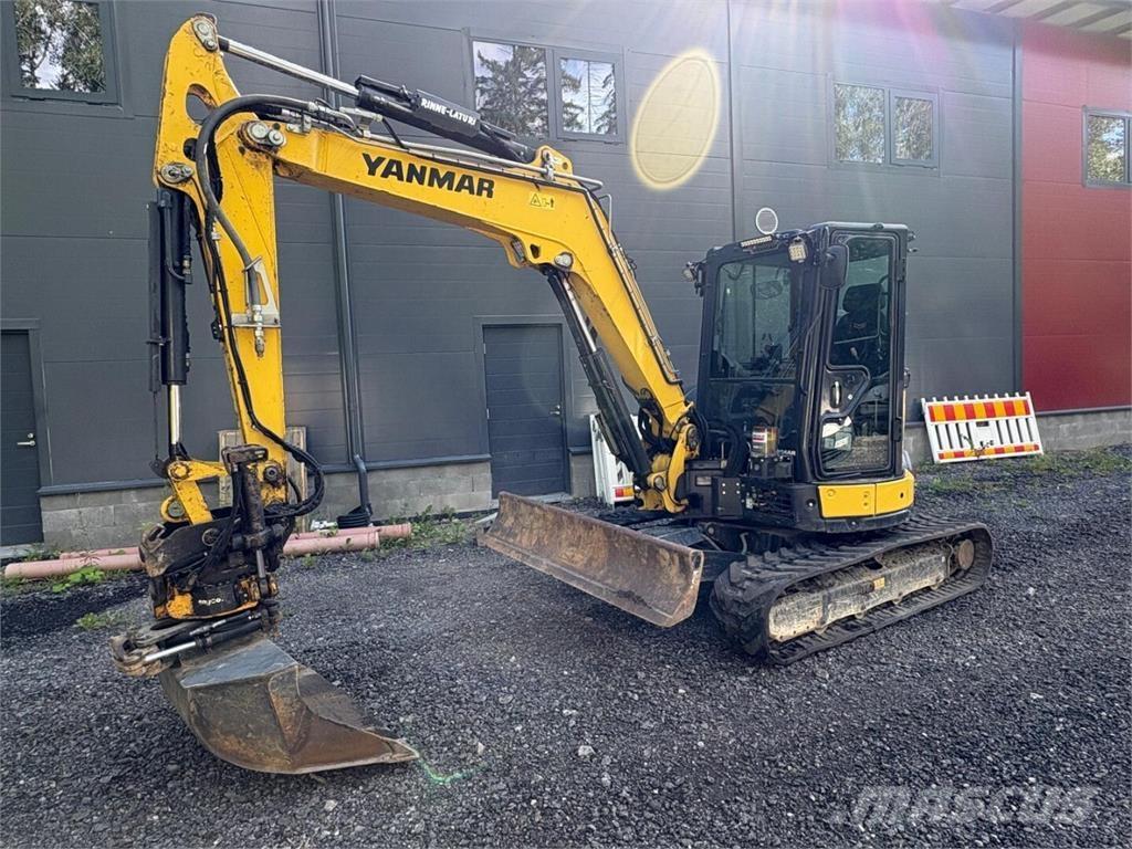 Yanmar VIO 57-6A 小型挖土機/掘鑿機<7t(小型挖掘機)