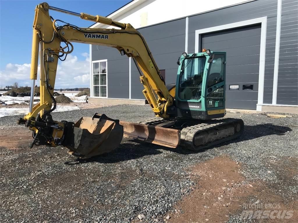 Yanmar Vio 80 中型挖土機/掘鑿機/挖掘機 7t-12t