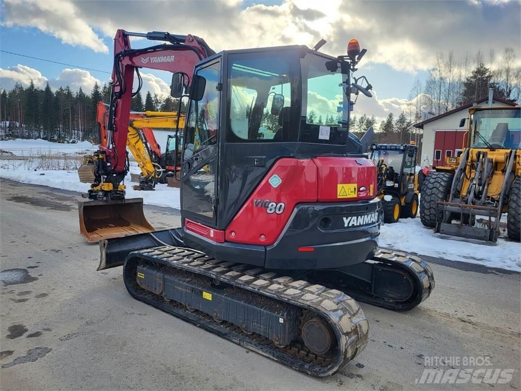 Yanmar Vio 80 中型挖土機/掘鑿機/挖掘機 7t-12t