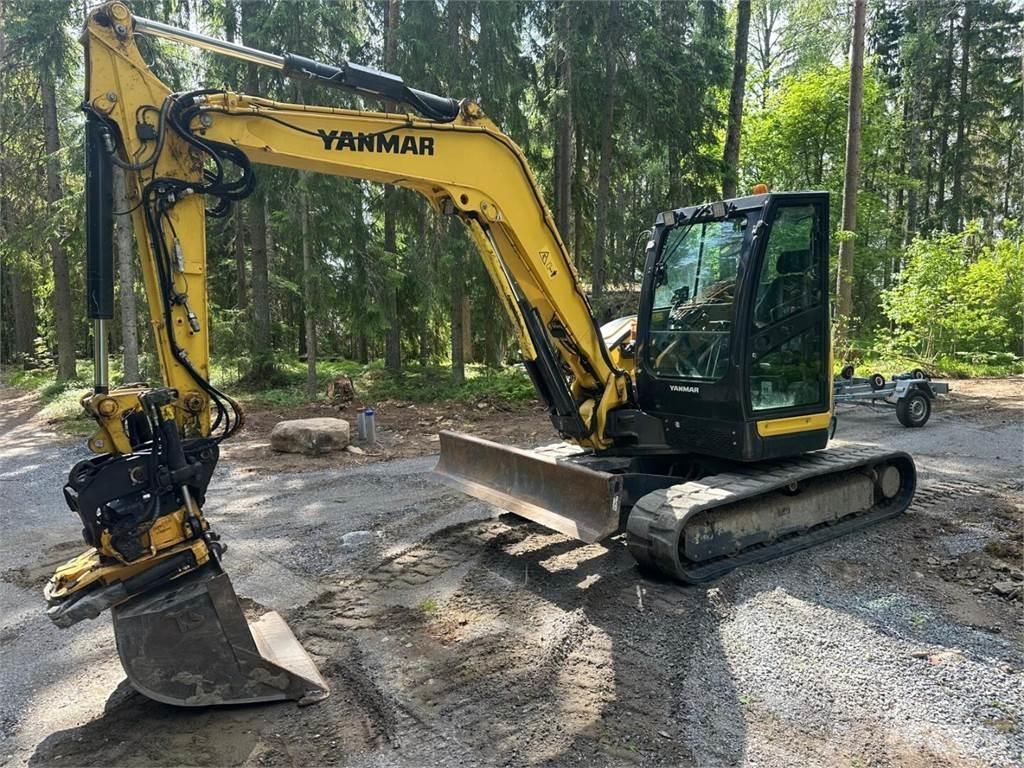 Yanmar Vio 80-1A 中型挖土機/掘鑿機/挖掘機 7t-12t